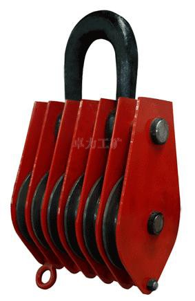 吊環(huán)型六輪滑車，軸套吊環(huán)型六輪滑車，滑車